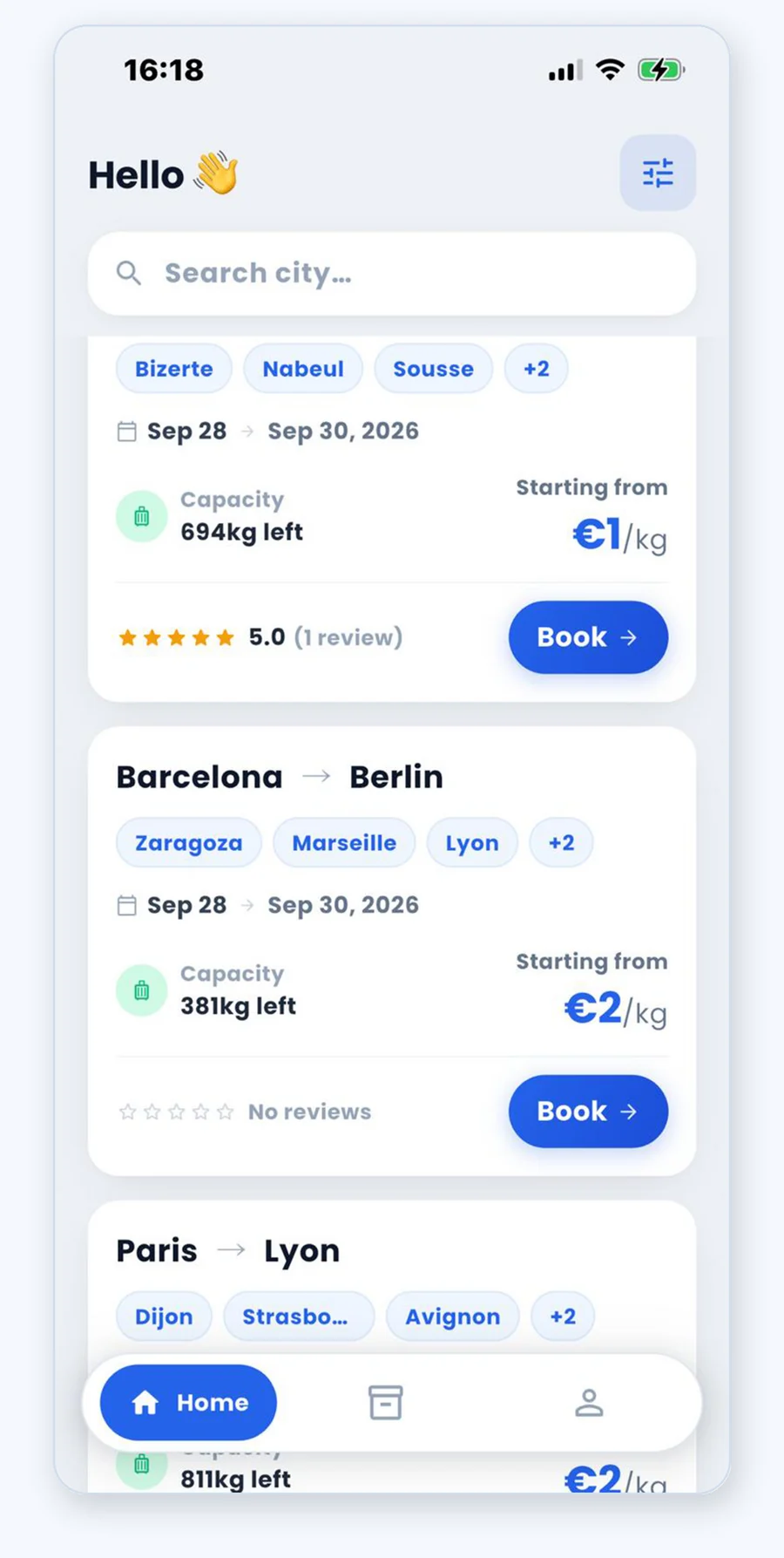Browse Trips