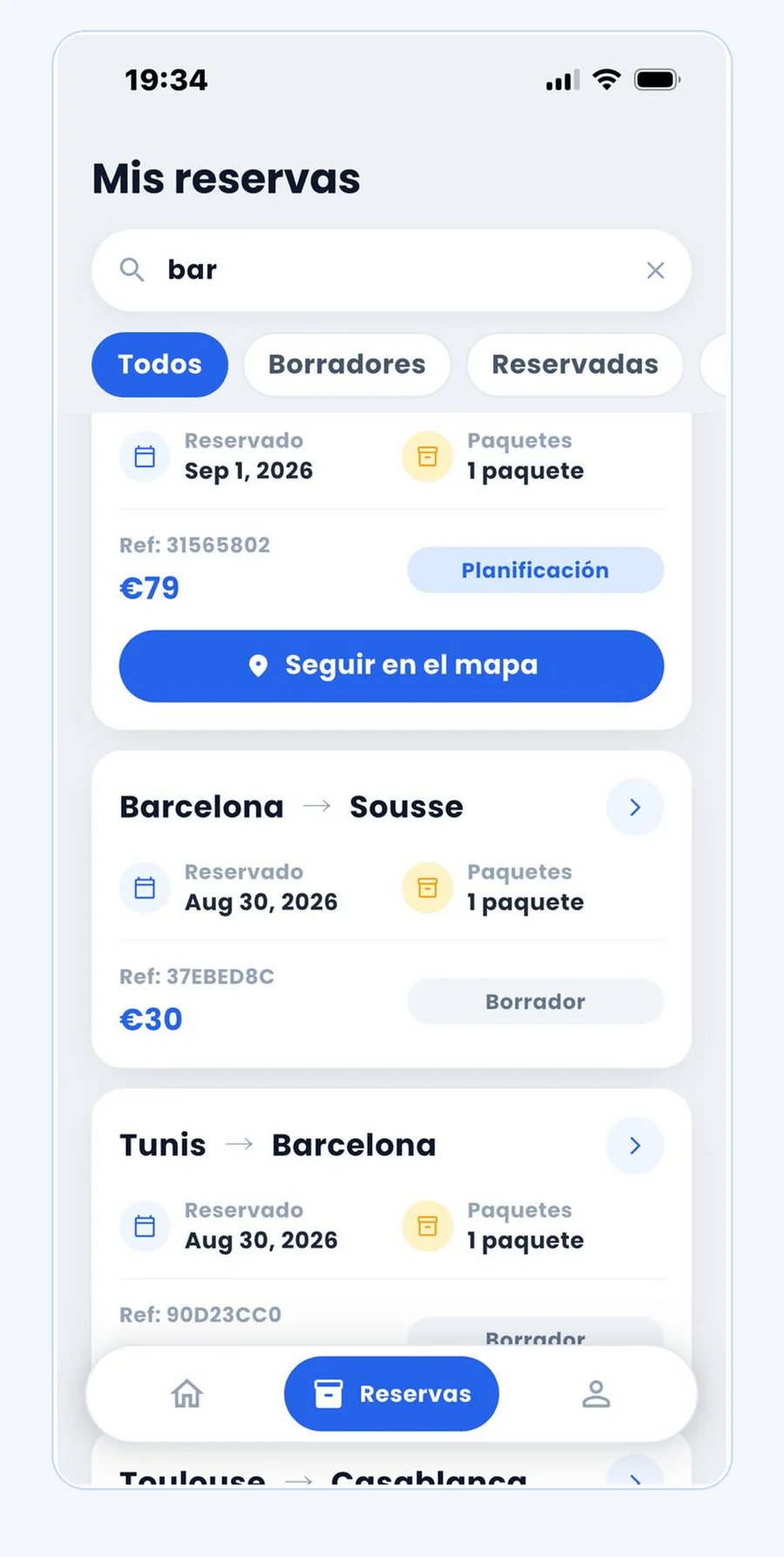 Reservas